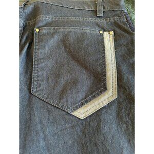 UMBERTO BILANCIONI Men’s Baggy Designer Denim Jeans 38 x 30 Italy Pocket Detail
